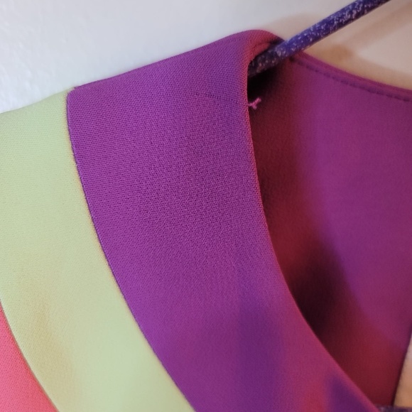 S/S 2023 Moschino Couture Jacket Woman Multicolor Barbie Pink, Purple, Mint - Picture 7 of 11